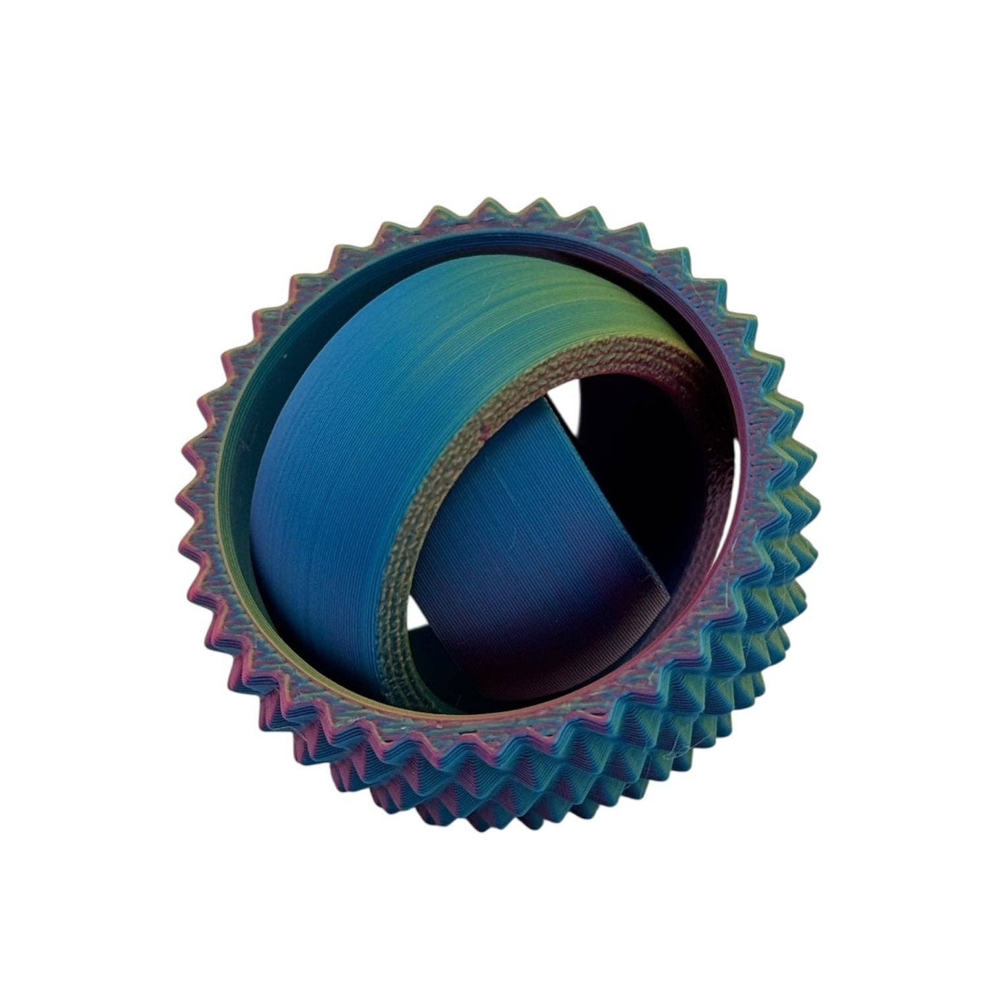 Multi Color Spiky Gyro Fidget Spinner