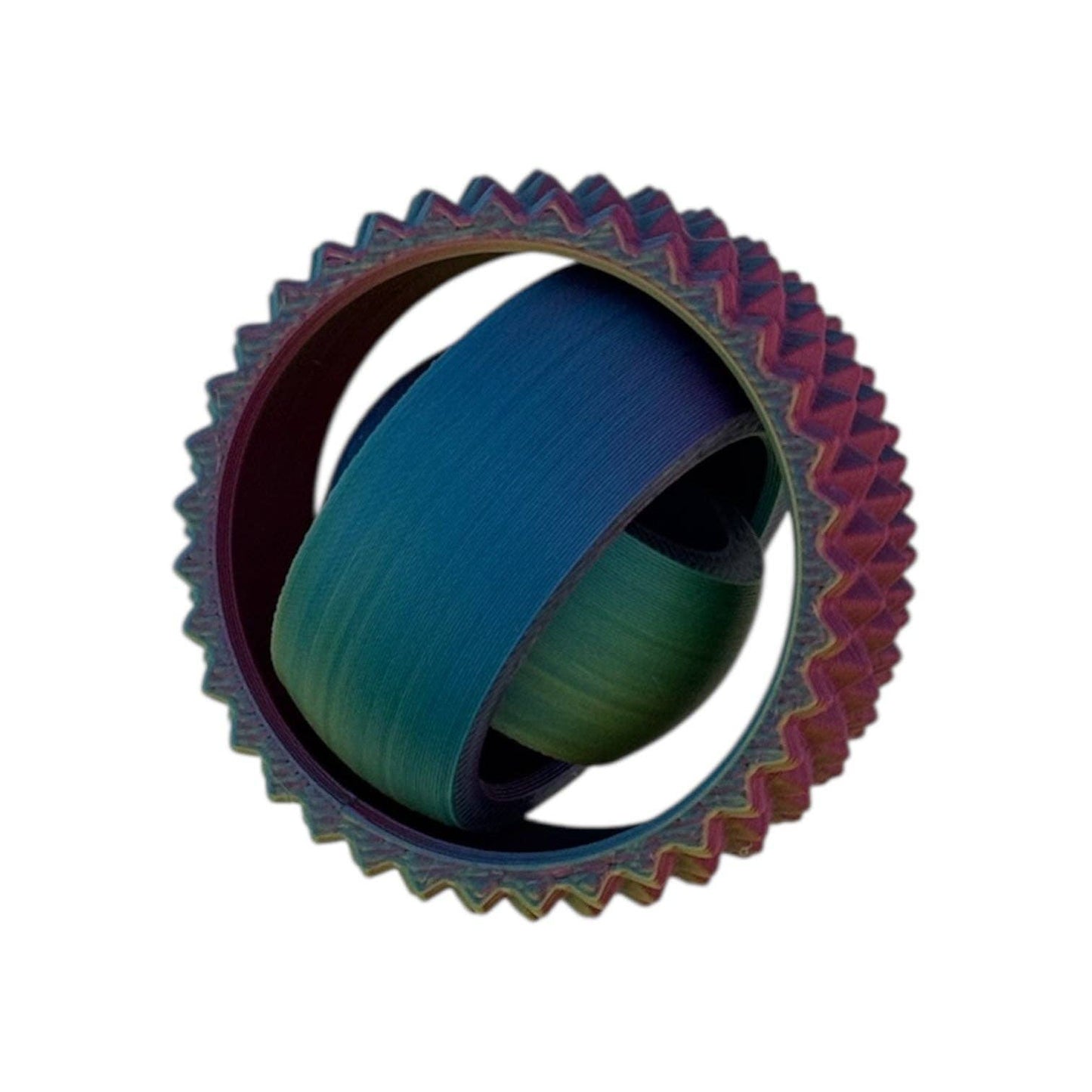 Multi Color Spiky Gyro Fidget Spinner