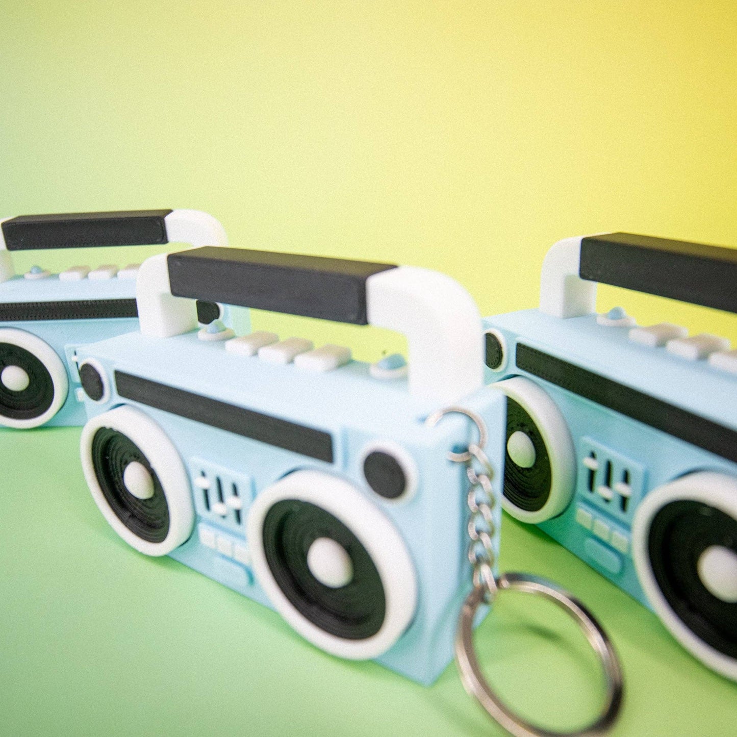 Boombox Keychain Clickie