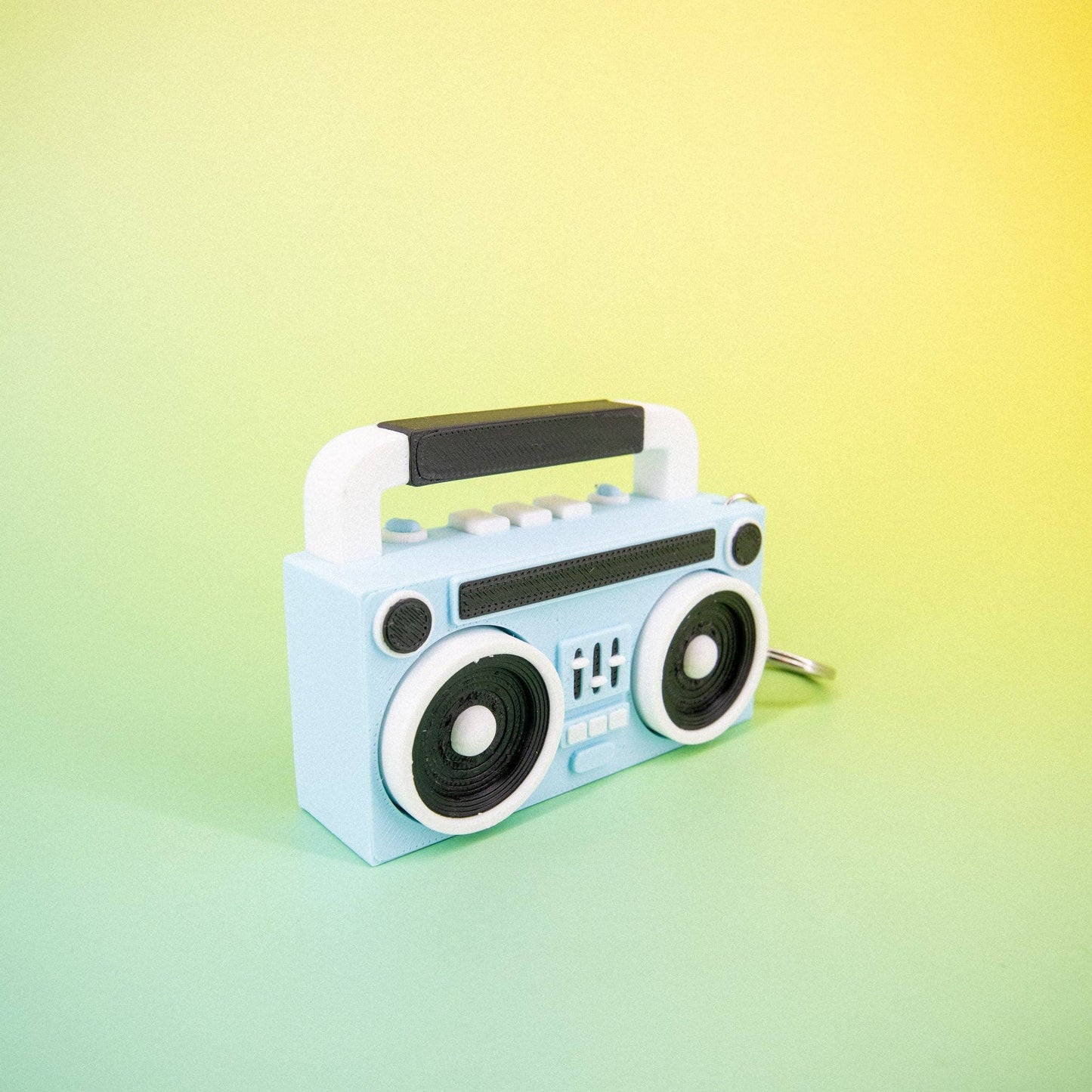 Boombox Keychain Clickie