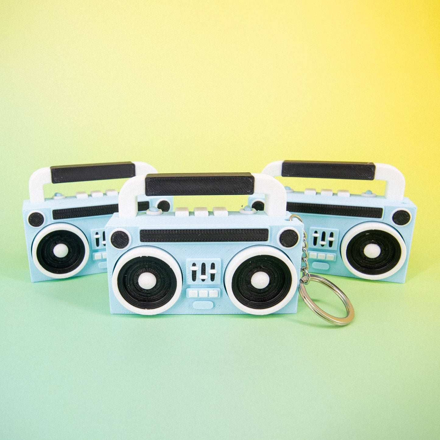 Boombox Keychain Clickie