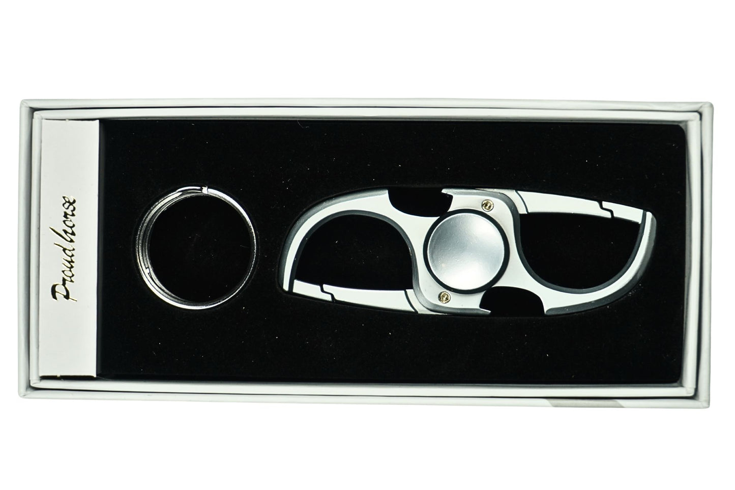 Premium Stainless Steel Fidget Spinner Bottle Opener Keychain – CNC Precision Toy with Hybrid Ceramic R188 Bearing, Stress Relief & Focus Aid for ADHD, Anxiety, Kids & Adults